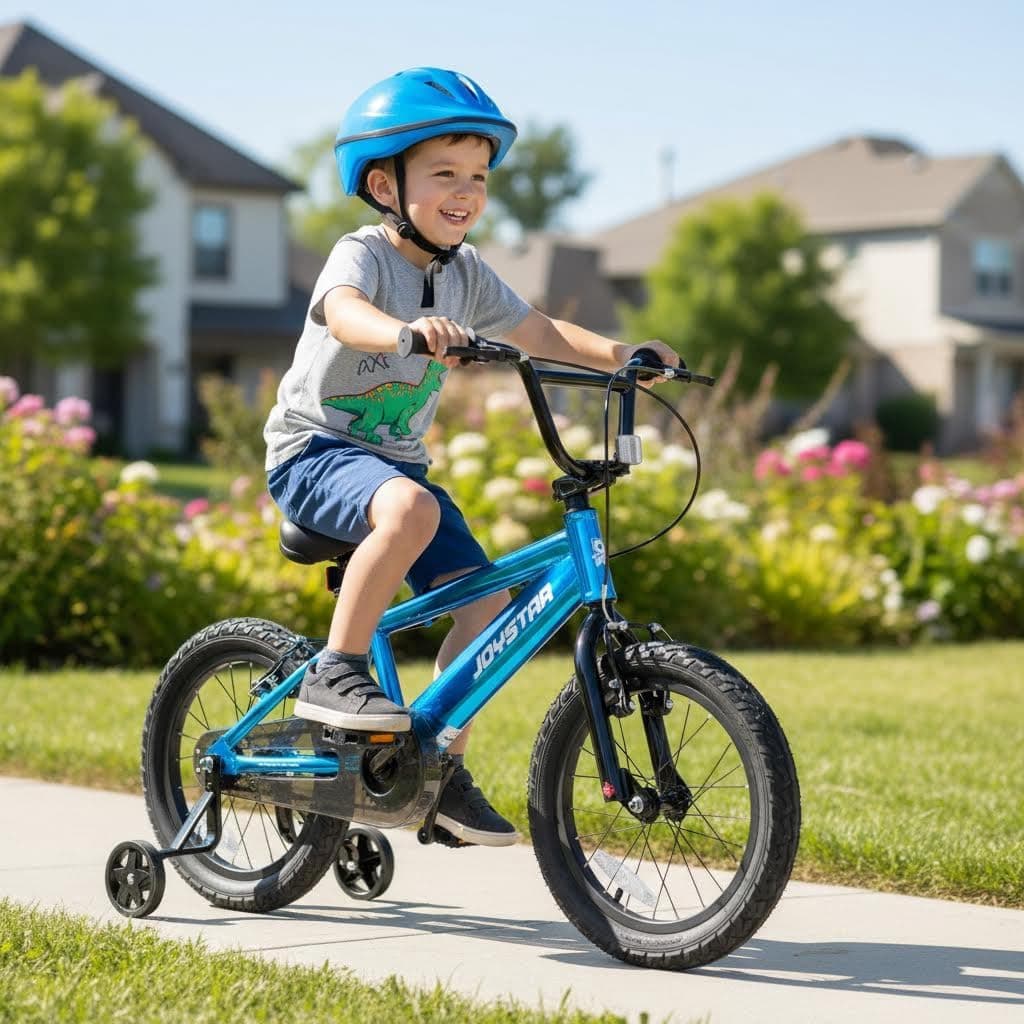 JOYSTAR Pluto Kids Bike 16-Inch with Training Wheels thumbnail 5