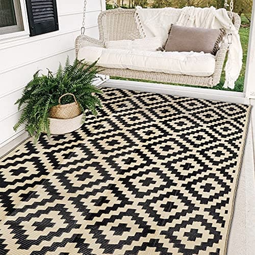 SAND MINE Waterproof Reversible Outdoor Rug 5x8 - image 1