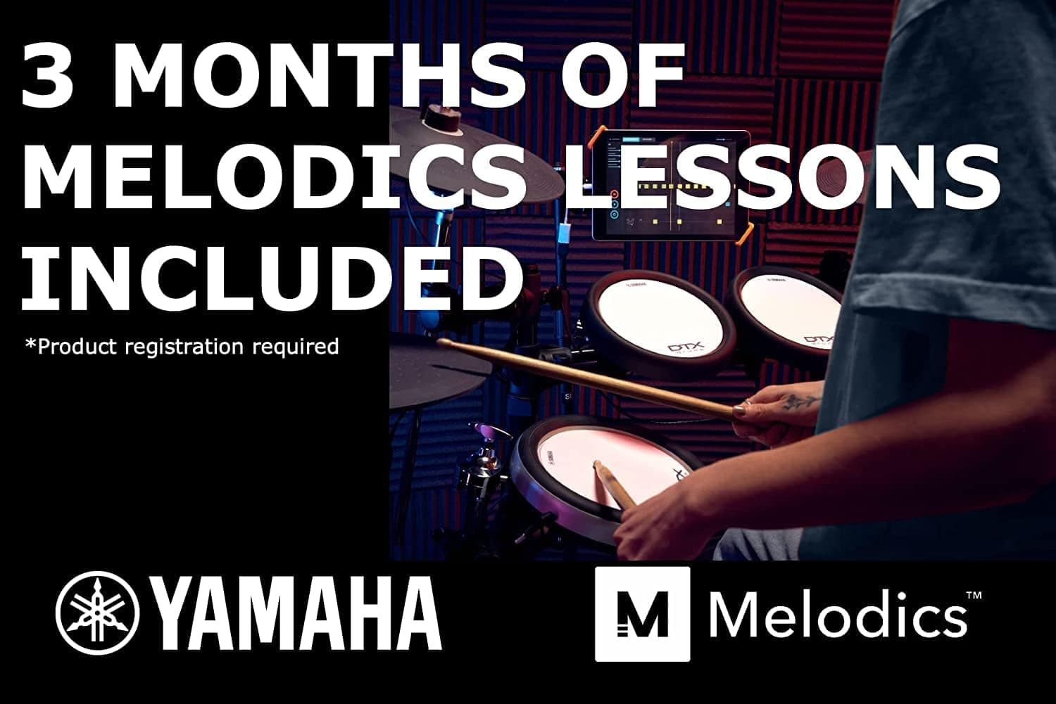 Yamaha DTX6K3-X Electronic Drum Set thumbnail 5