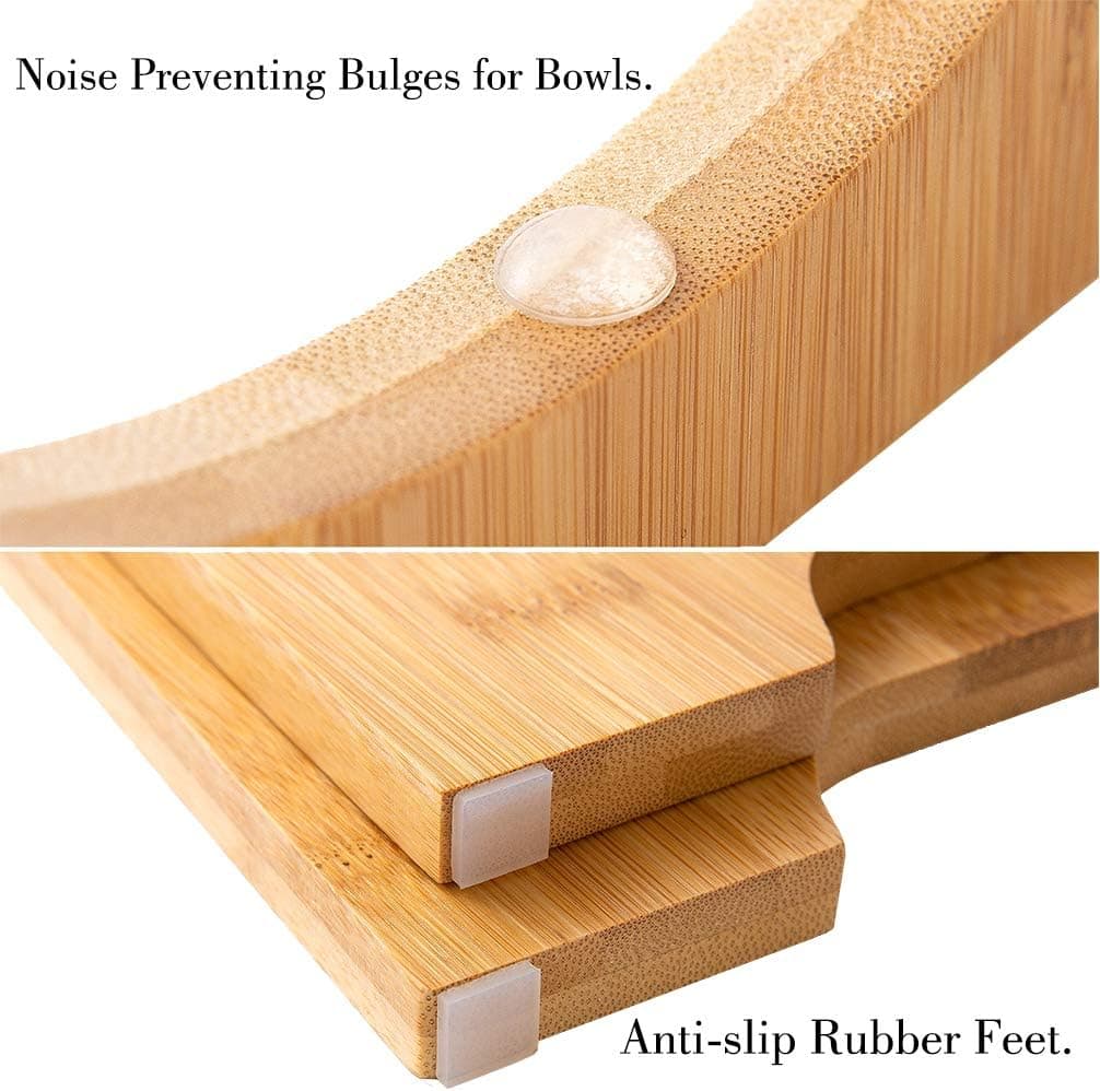 Yangbaga Raised Dog Bowl Bamboo Elevated thumbnail 5