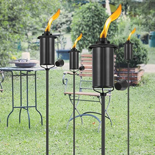 Legends Direct Outdoor Metal Garden Torch (Set of 4) thumbnail 5