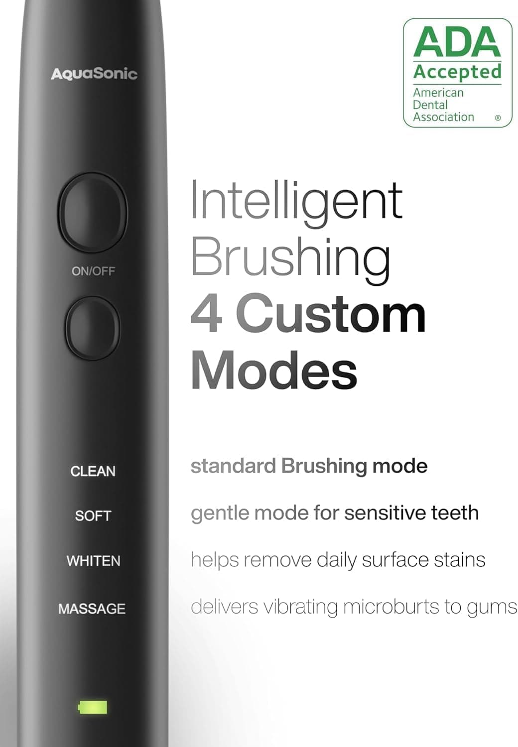 AquaSonic Black Series Ultra Whitening Toothbrush thumbnail 3
