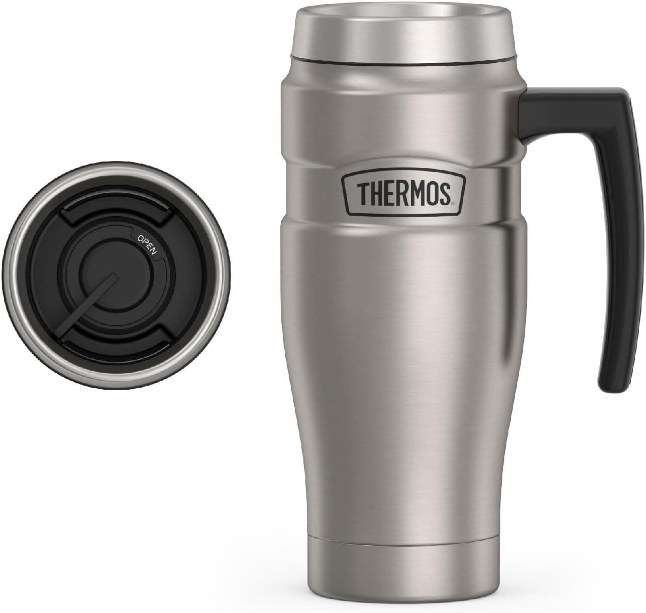 Thermos Stainless King Travel Mug (16 oz) - image 1