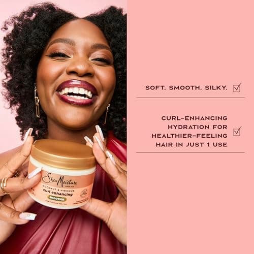 SheaMoisture Coconut & Hibiscus Curl Enhancing Smoothie thumbnail 5
