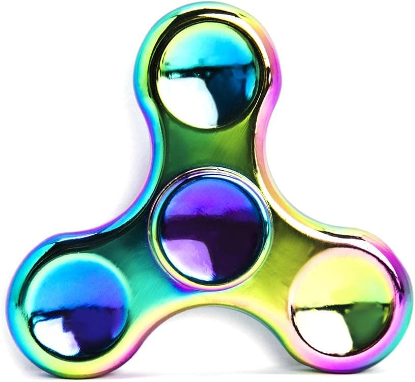 MAGTIMES Rainbow Stainless Steel Fidget Spinner