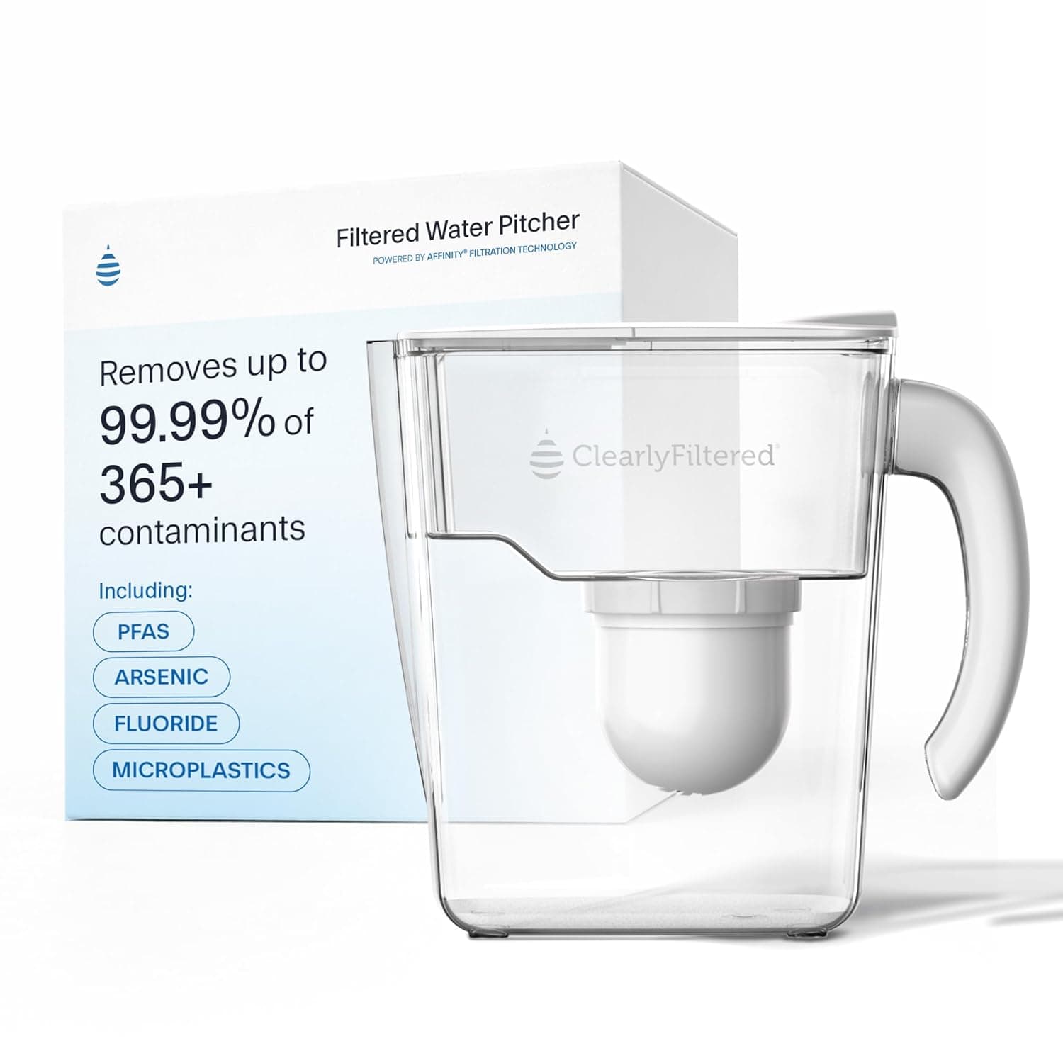Clearly Filtered No.1 Water Filter Pitcher - image 1