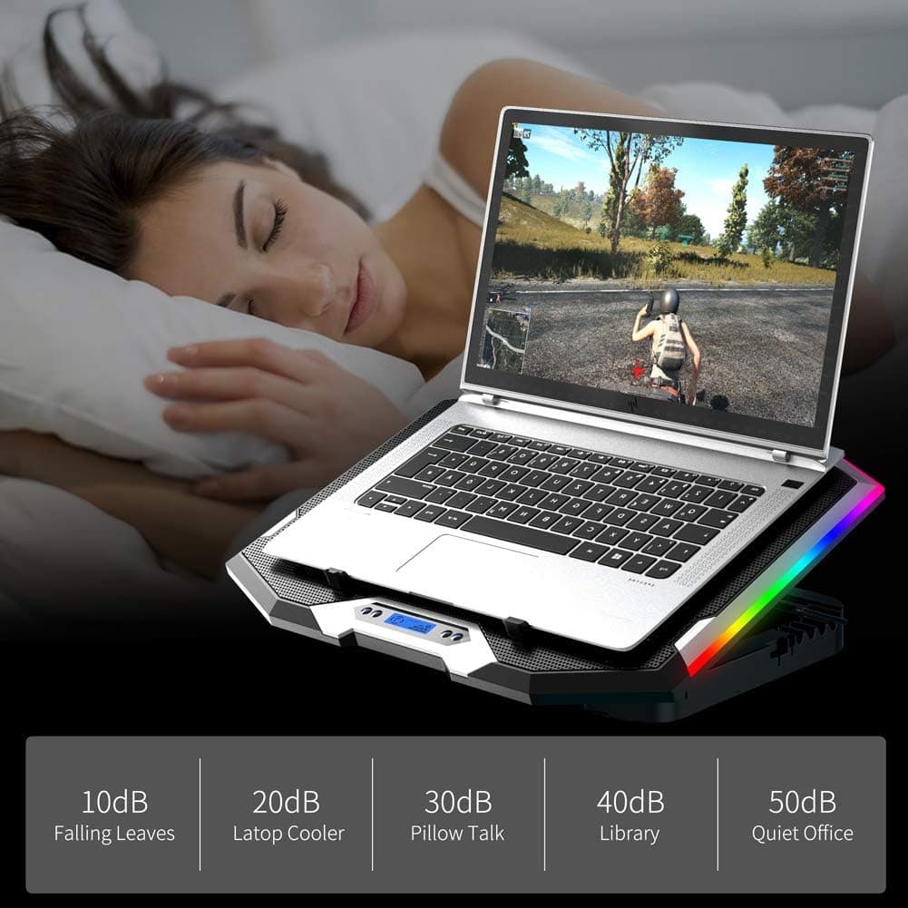 ICE COOREL RGB Laptop Cooling Pad thumbnail 5