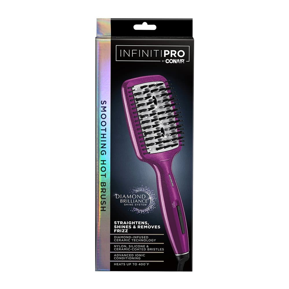 INFINITI PRO by Conair Diamond-Infused Ceramic Smoothing Brush thumbnail 3