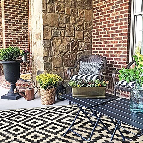 SAND MINE Waterproof Reversible Outdoor Rug 5x8 thumbnail 5