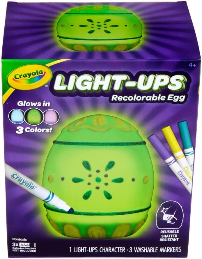 Crayola Light-Ups Recolorable Easter Egg thumbnail 4