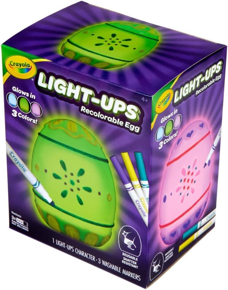 Crayola Light-Ups Recolorable Easter Egg thumbnail 5