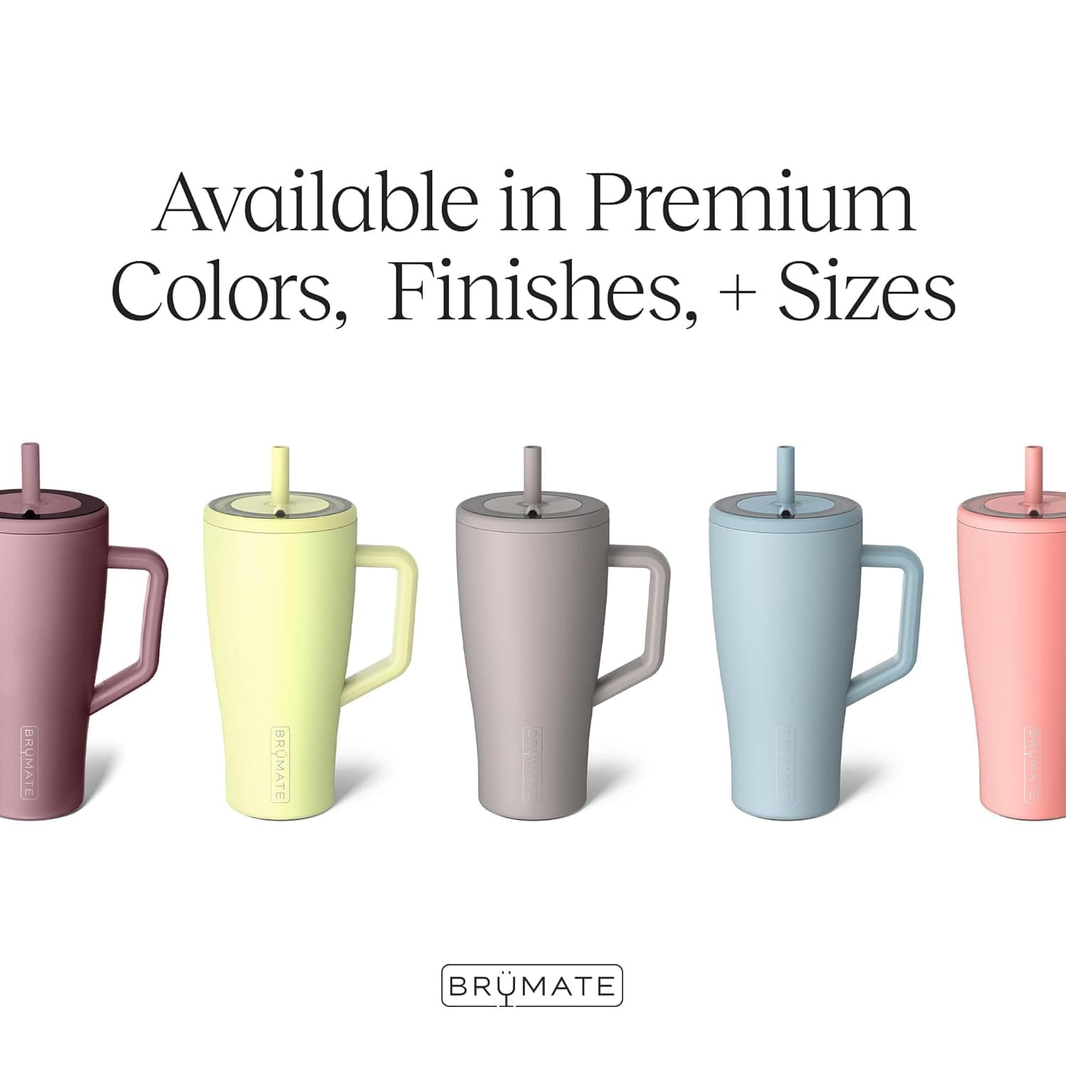 BruMate Era 40 oz Tumbler with Handle and Straw thumbnail 3