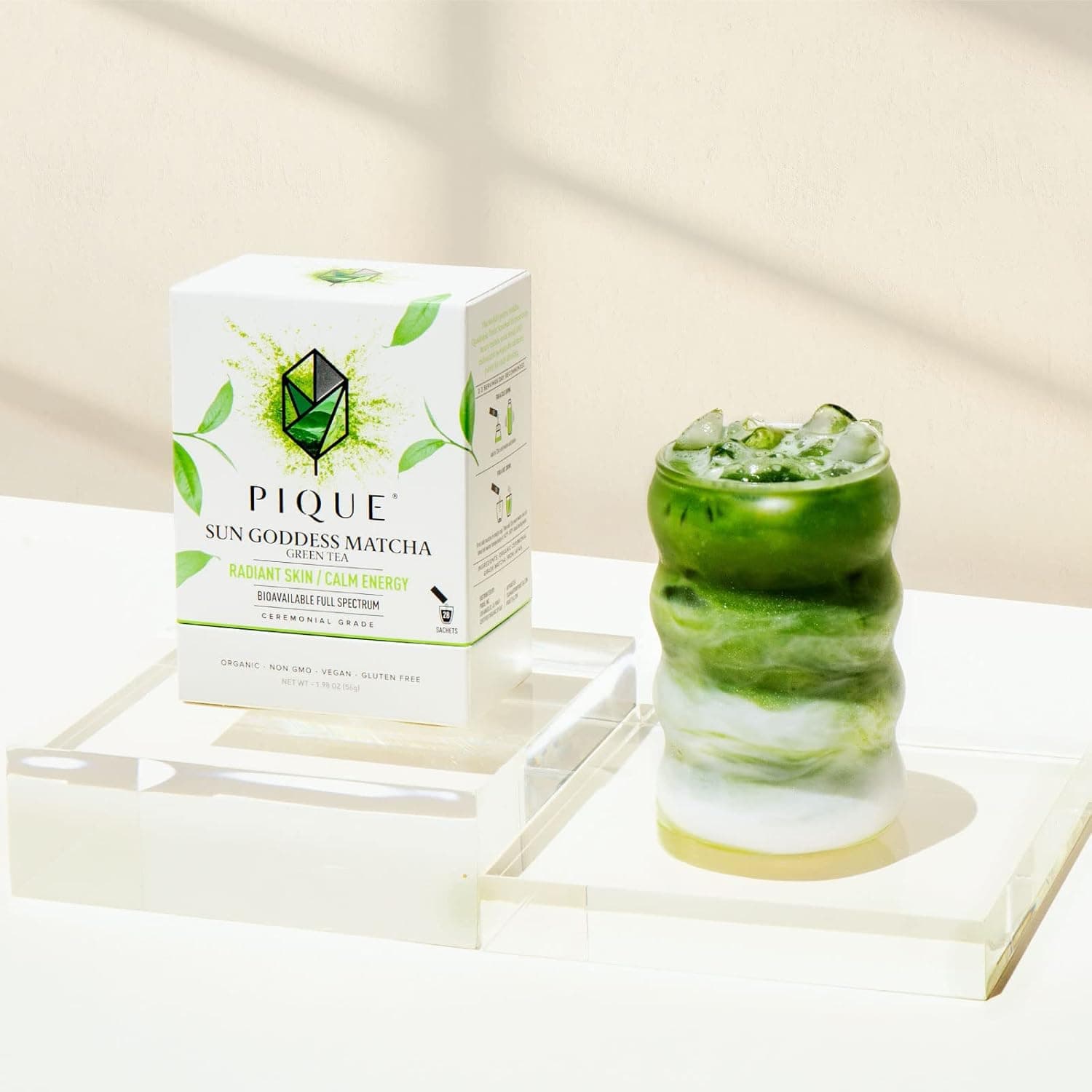 Pique Organic Sun Goddess Matcha Single Serve Sticks thumbnail 5