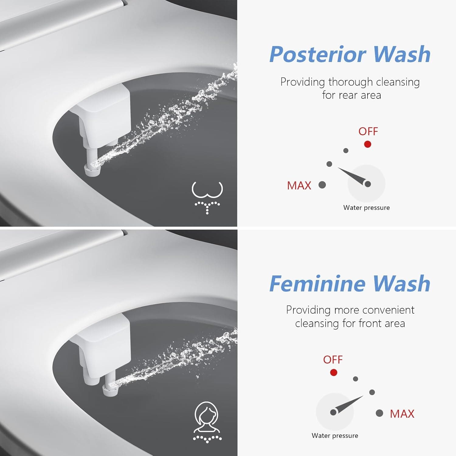 Veken Ultra-Slim Bidet Attachment thumbnail 2