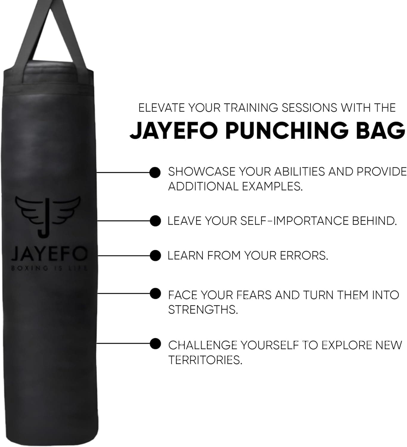 Jayefo Sports 4FT Punching Bag thumbnail 3