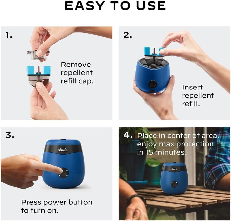 Thermacell E55 E-Series Rechargeable Mosquito Repeller thumbnail 4