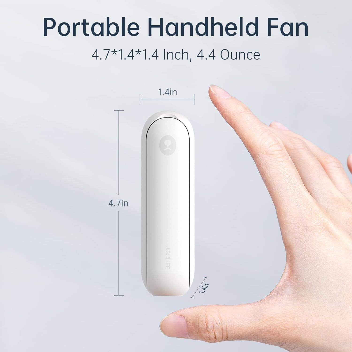 JISULIFE Handheld Mini Fan 3-in-1 with Power Bank thumbnail 5
