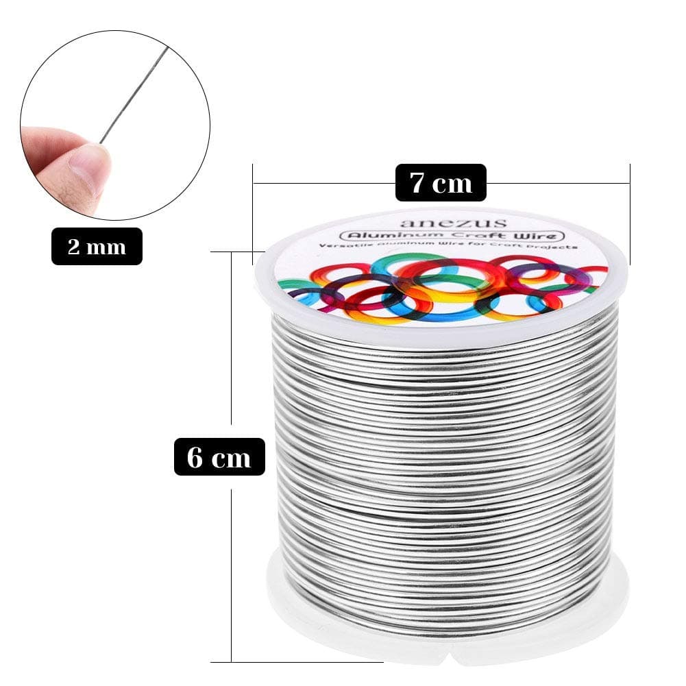 Anezus 12 Gauge Aluminum Armature Wire, 100 Feet thumbnail 2