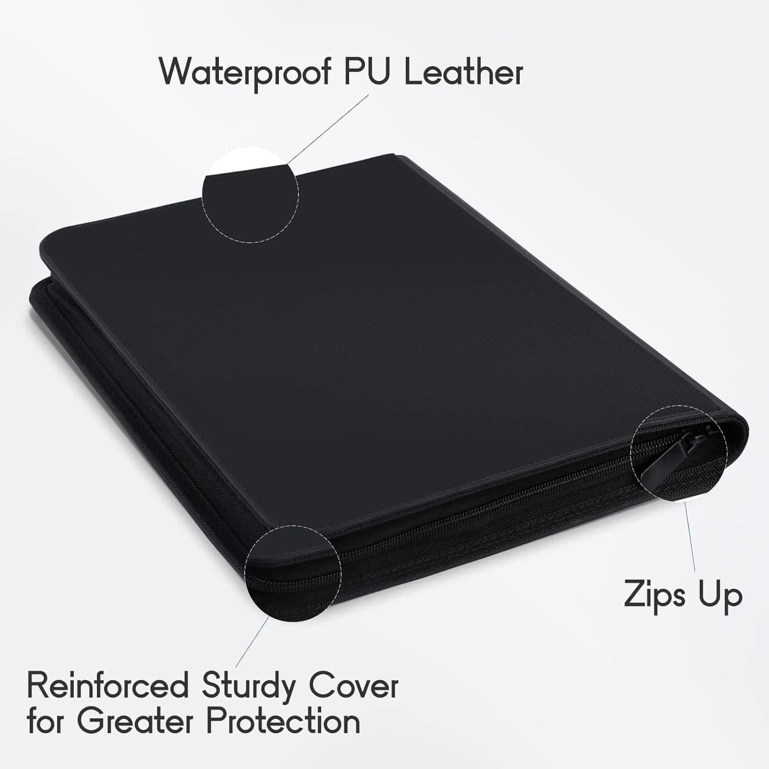 Rayvol Premium 9-Pocket Zip Binder thumbnail 2