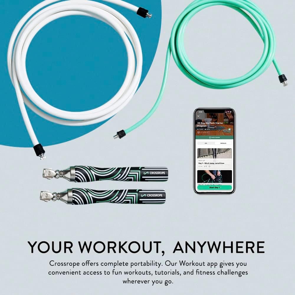 Crossrope Get Lean Weighted Jump Rope Set thumbnail 4