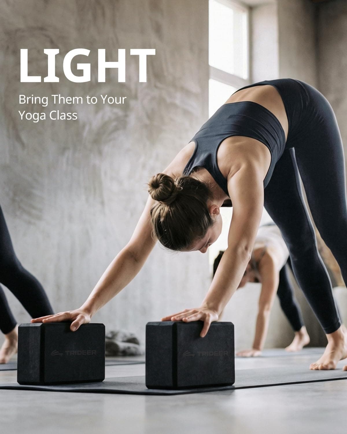 Trideer Yoga Blocks 2 Pack thumbnail 4