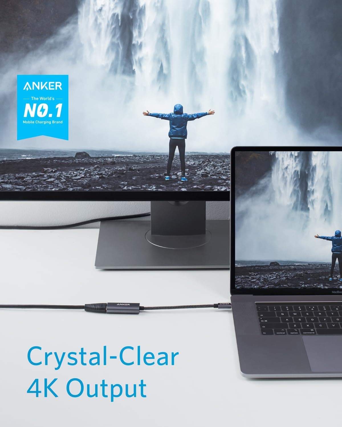 Anker 310 USB-C to HDMI Adapter (4K@60Hz) thumbnail 2