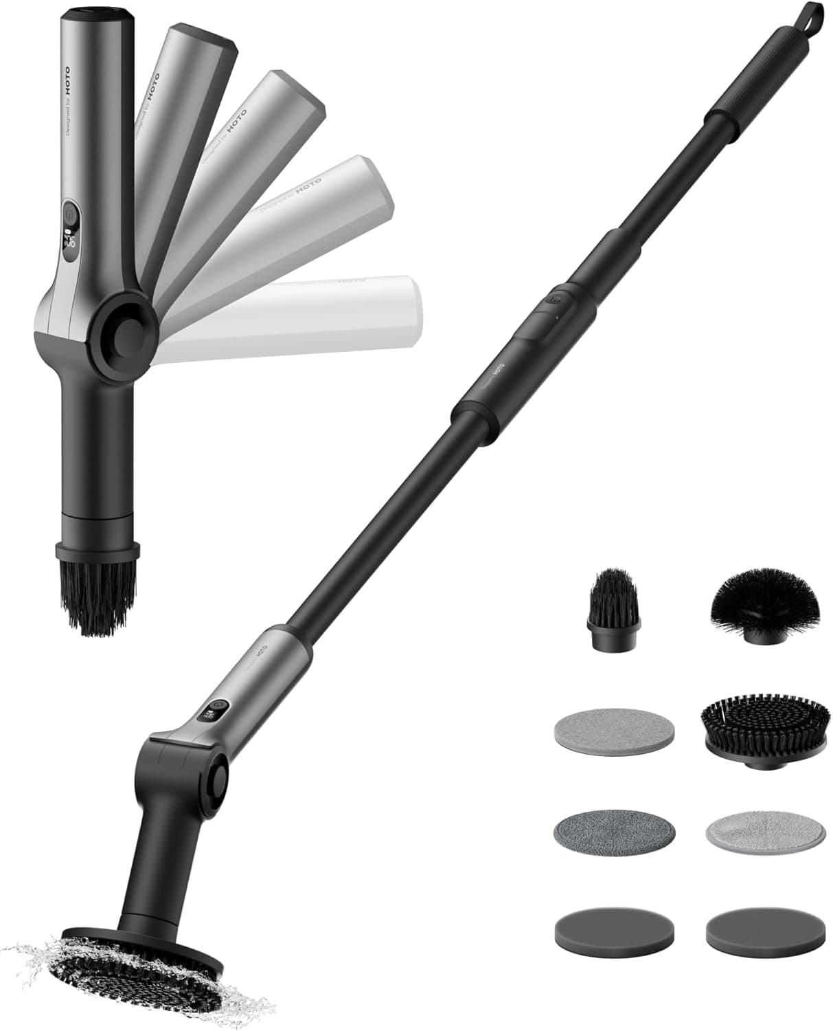 HOTO Flexi Cordless Electric Spin Scrubber - image 1