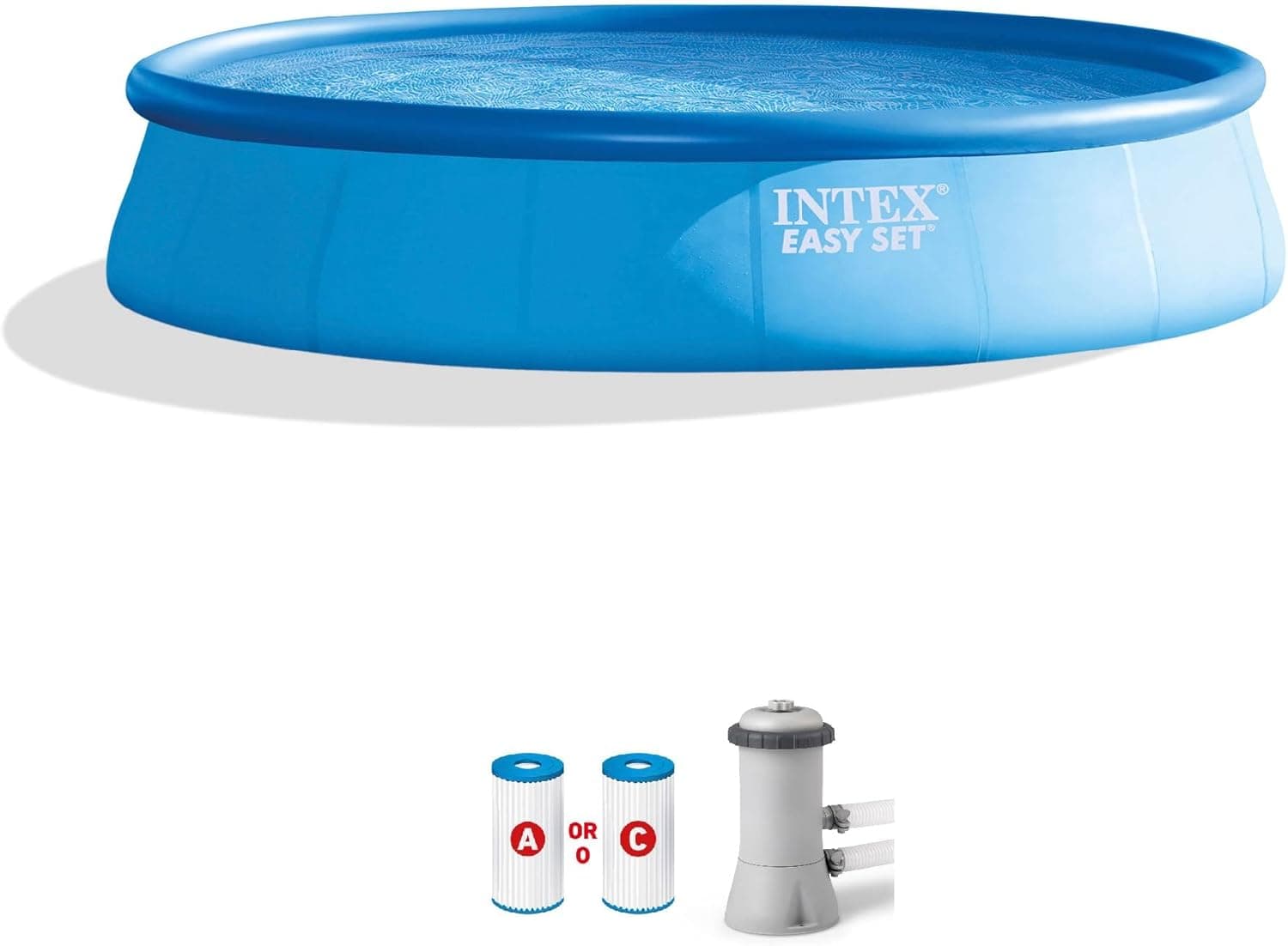 Intex 28157EH Easy Set 15ft x 33in Inflatable Pool Set - image 1