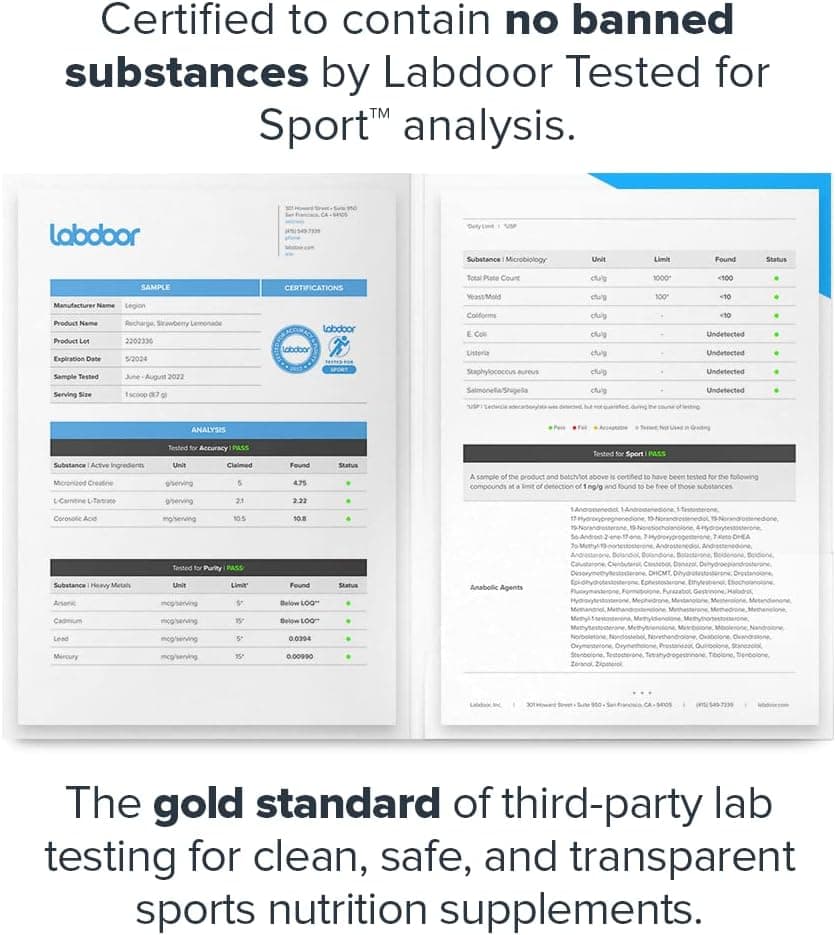 Legion Recharge Post Workout with Creatine thumbnail 4