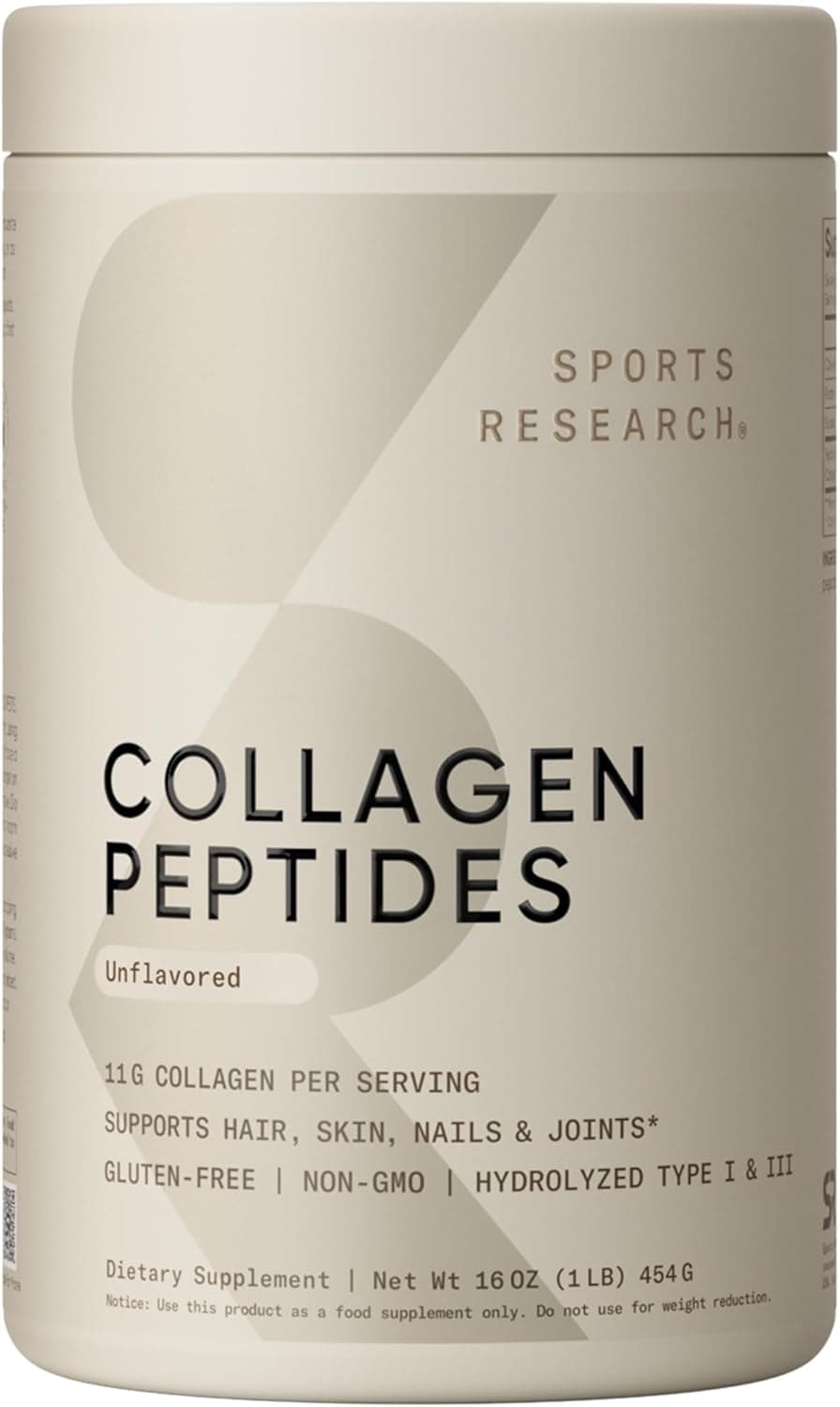 Sports Research Collagen Peptides (16oz) - image 1
