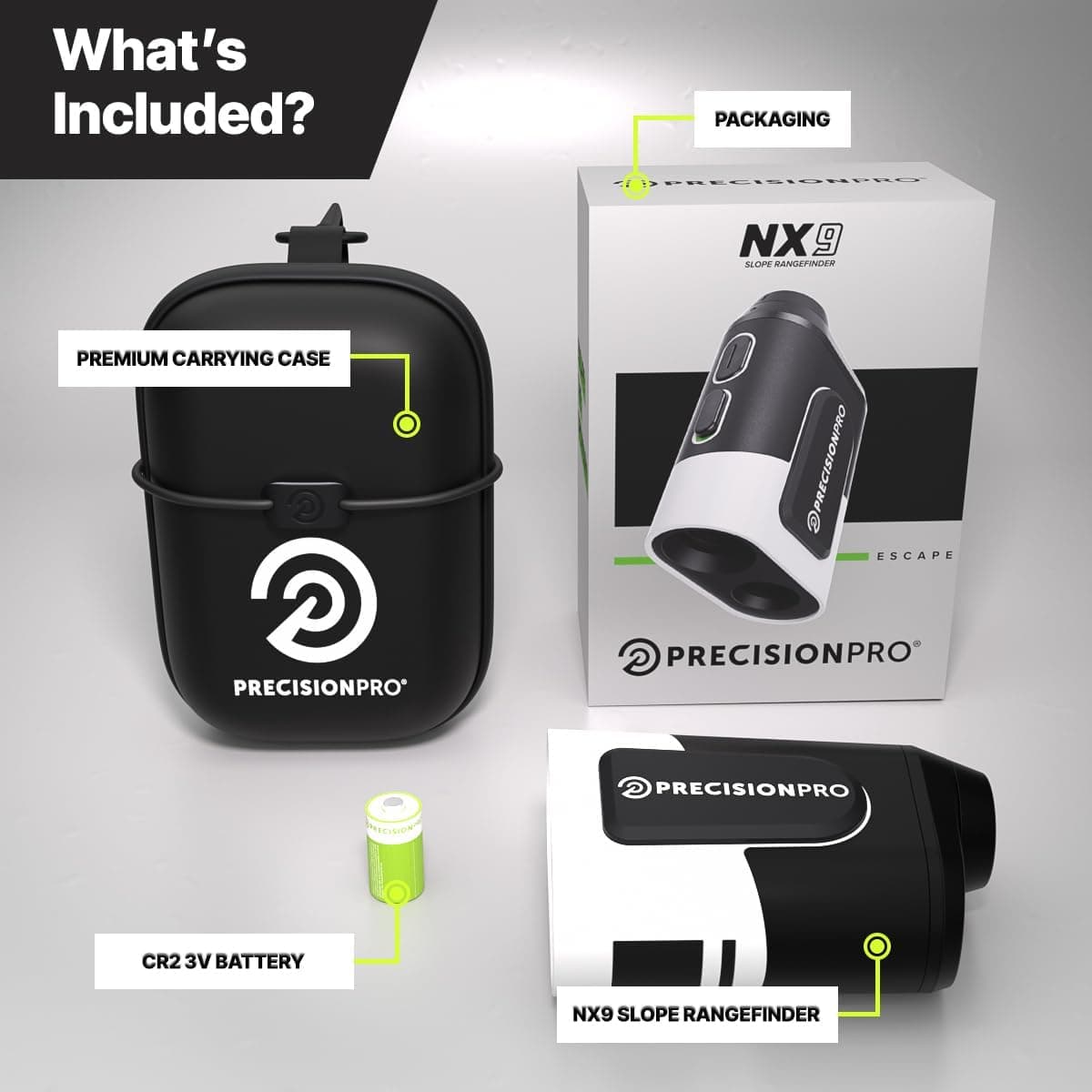 Precision Pro NX9 Golf Rangefinder with Slope Switch thumbnail 4