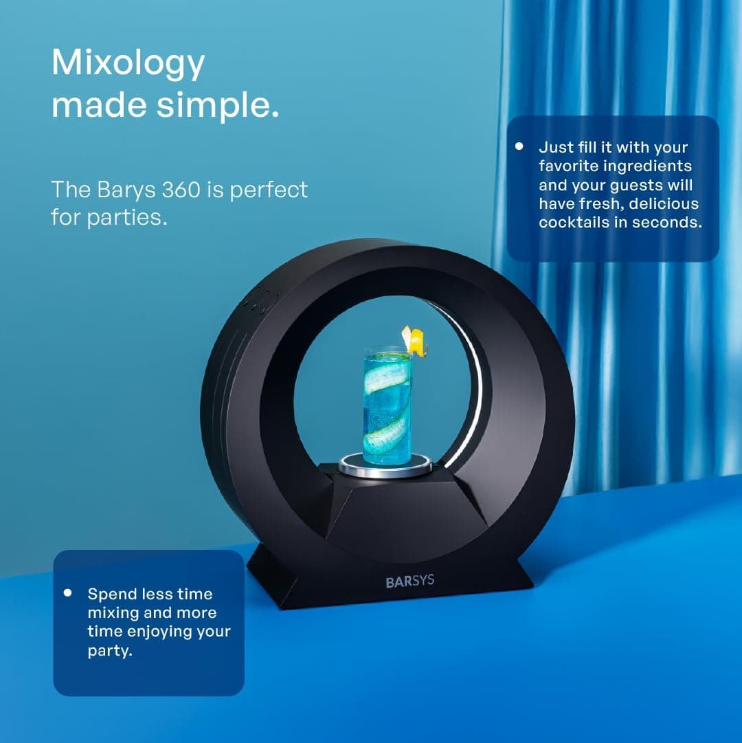 Barsys 360 Cocktail Maker Machine thumbnail 2