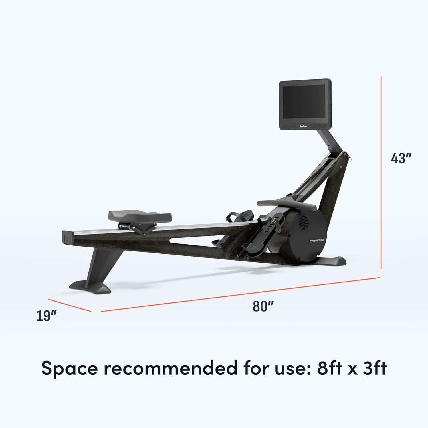 Hydrow Wave Rowing Machine with 16-Inch HD Touchscreen thumbnail 5