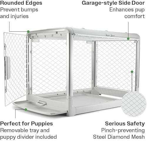 Diggs Revol Collapsible Dog Crate thumbnail 2