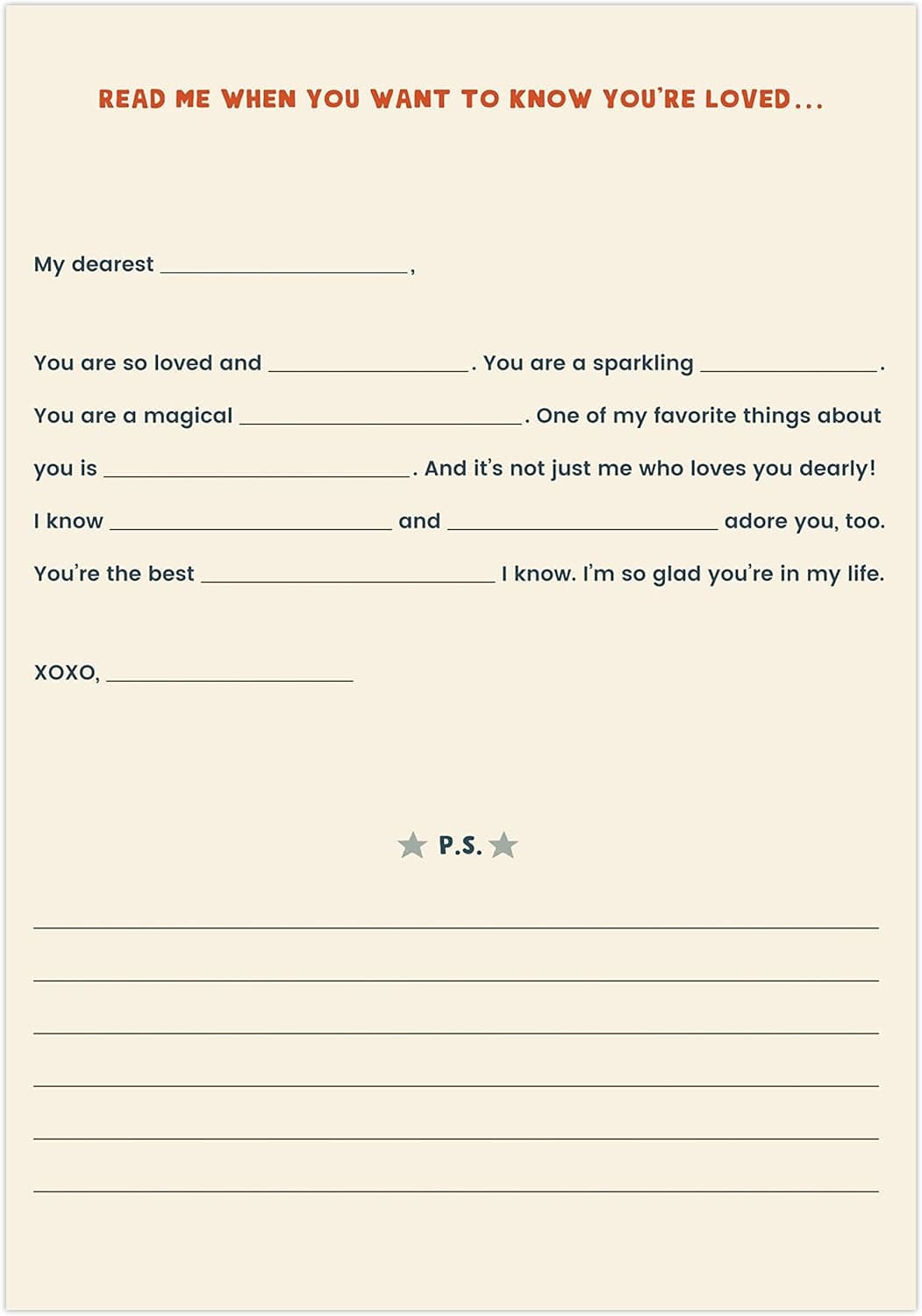 Em & Friends A Box of Friendship: Read Me When Letters thumbnail 4