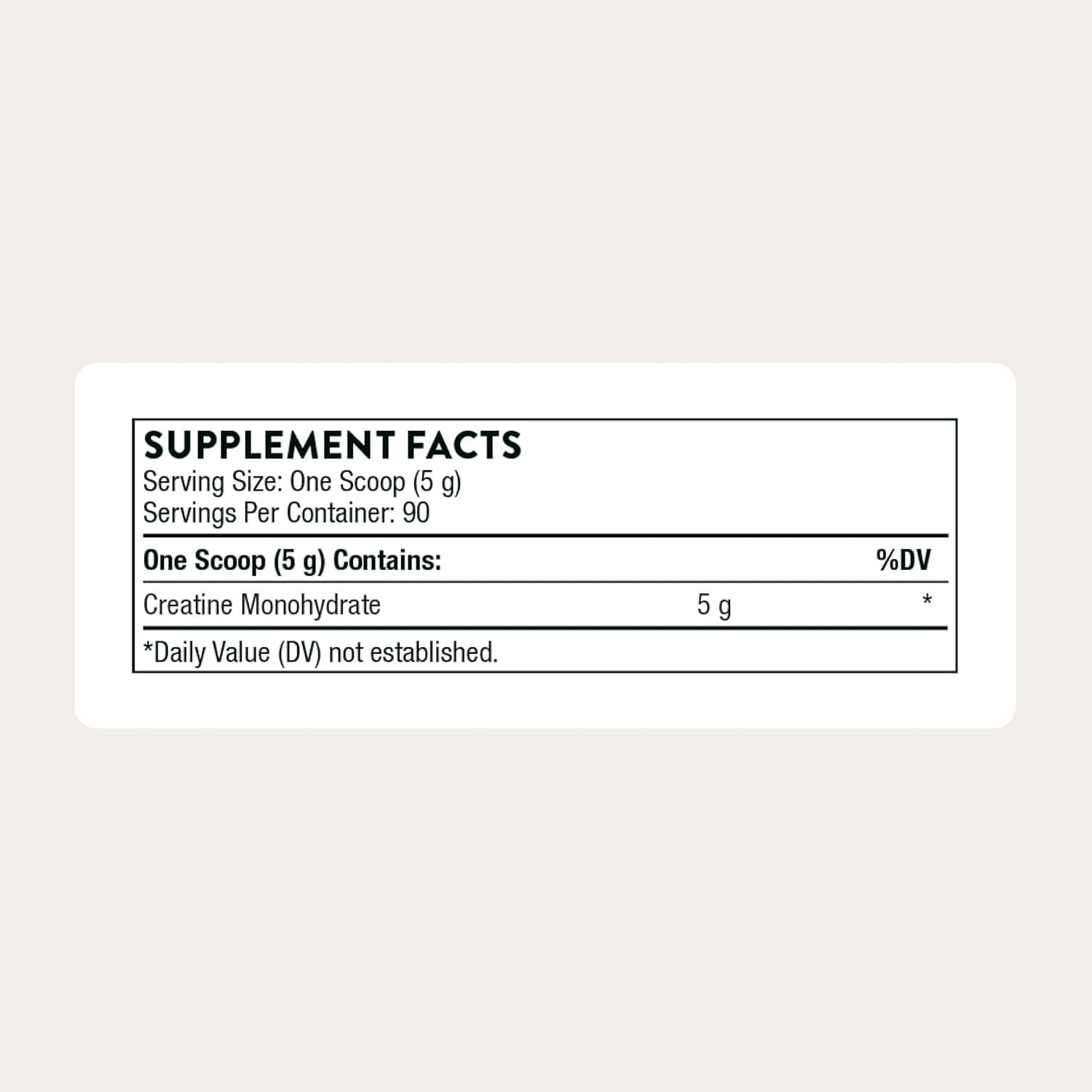 Thorne Creatine Micronized Creatine Monohydrate thumbnail 2
