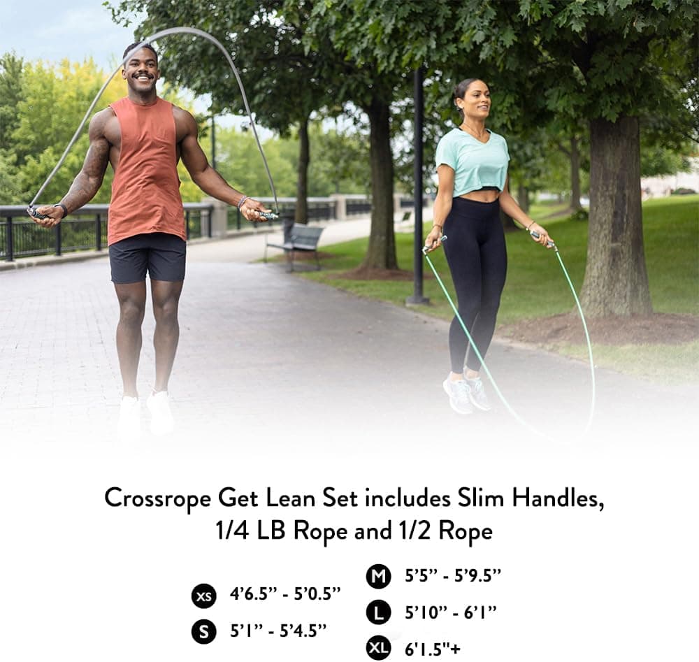 Crossrope Get Lean Weighted Jump Rope Set thumbnail 2
