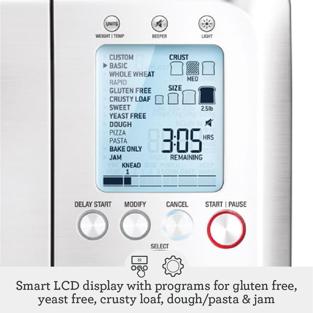 Breville BBM800XL Custom Loaf Bread Maker thumbnail 3