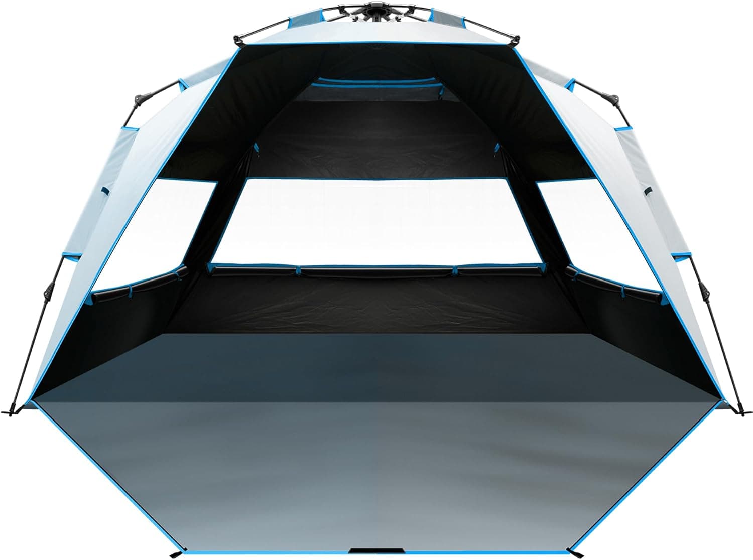 OutdoorMaster Pop Up Beach Tent with Blackout Shelter - image 1