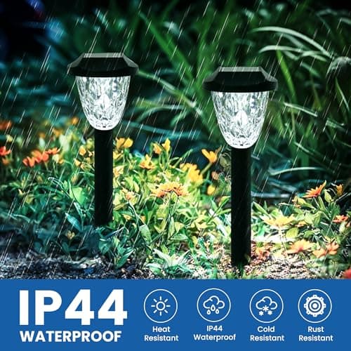 GIGALUMI 8 Pack Solar Pathway Lights thumbnail 5