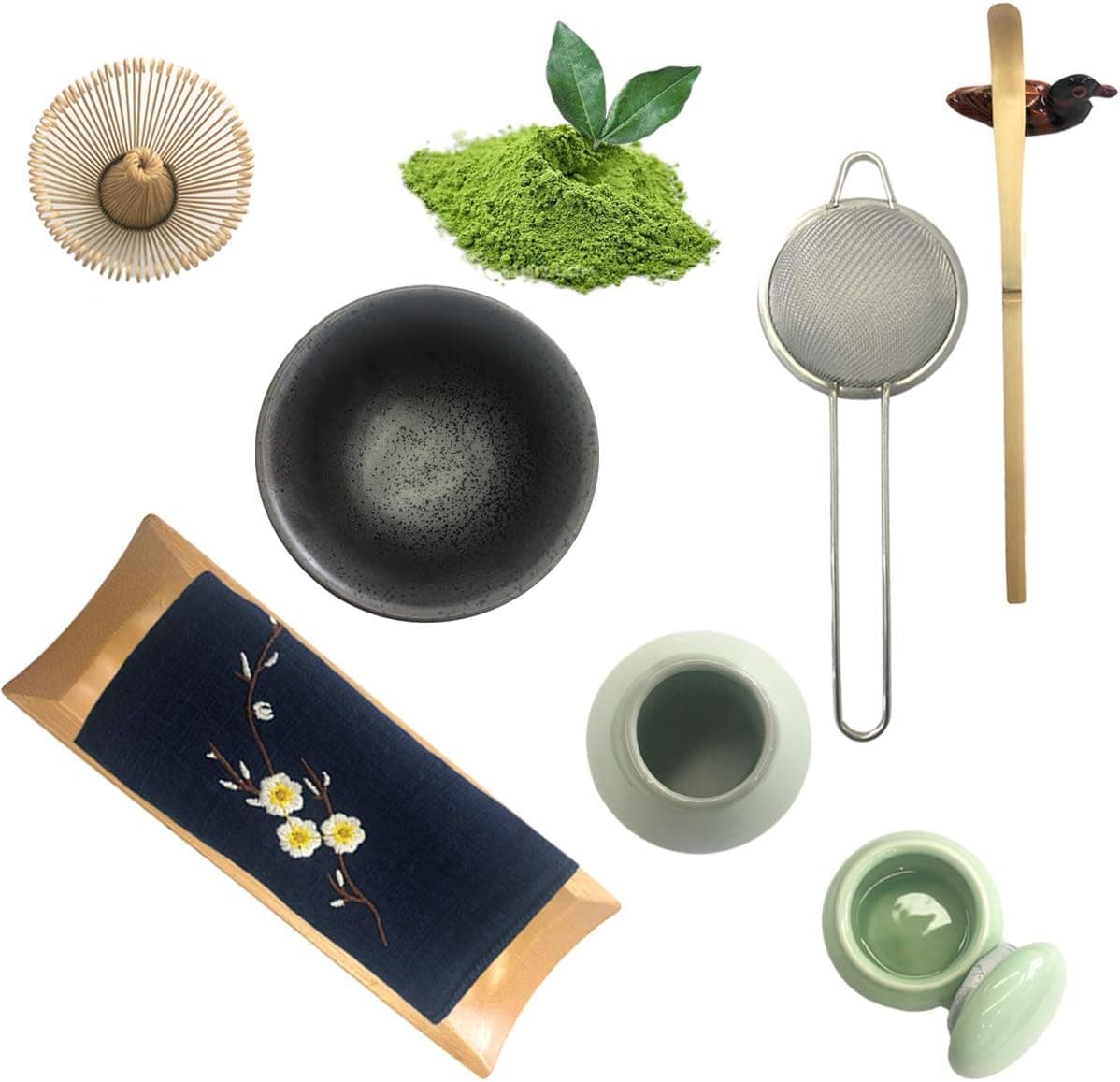 Artcome Traditional Japanese Matcha Tea Set (9-Piece) thumbnail 2