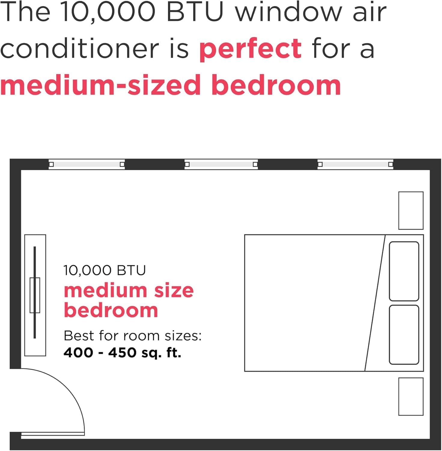 Frigidaire 10,000 BTU Window Air Conditioner FHWC103TC1 thumbnail 5