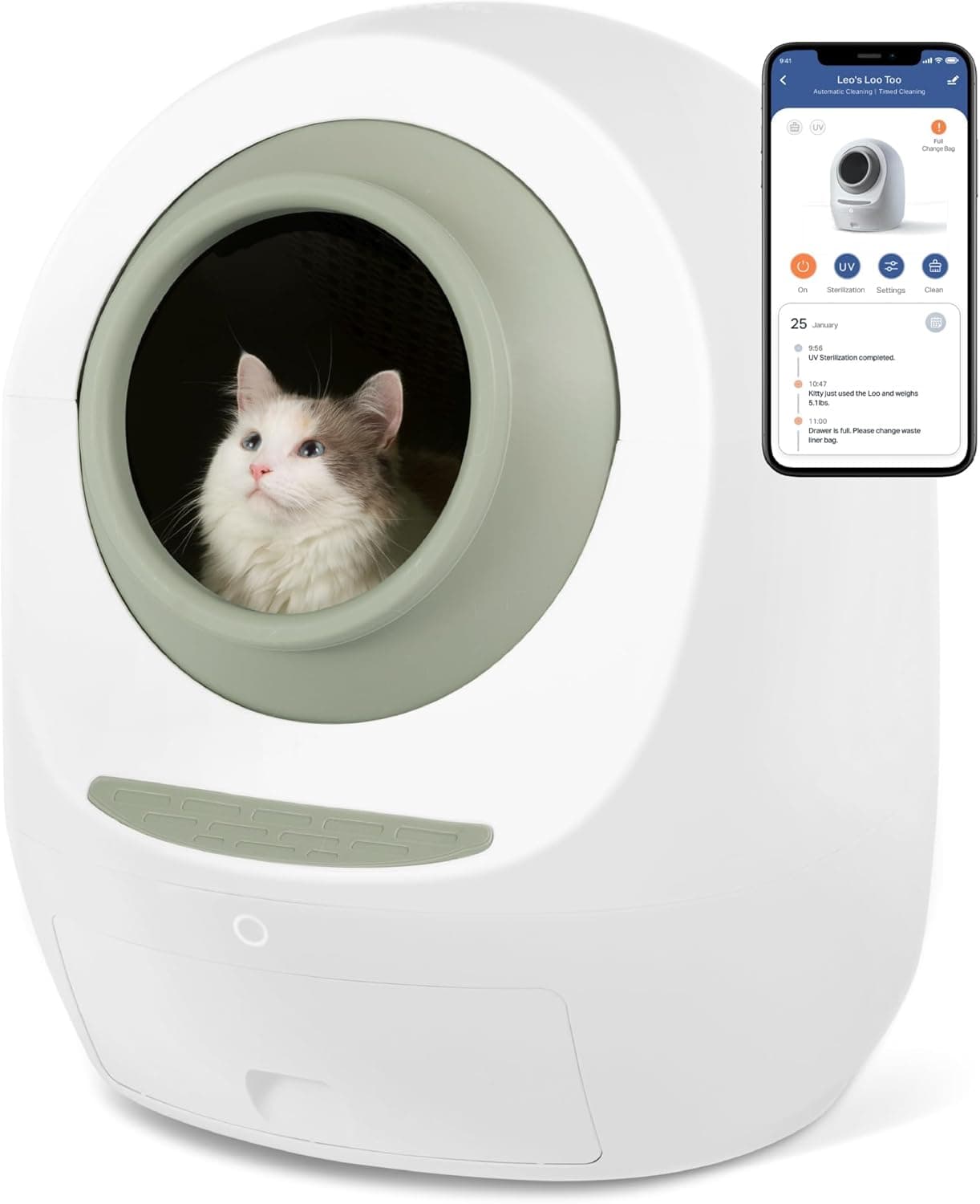 Casa Leo Leo's Loo Too Self-Cleaning Litter Box - image 1