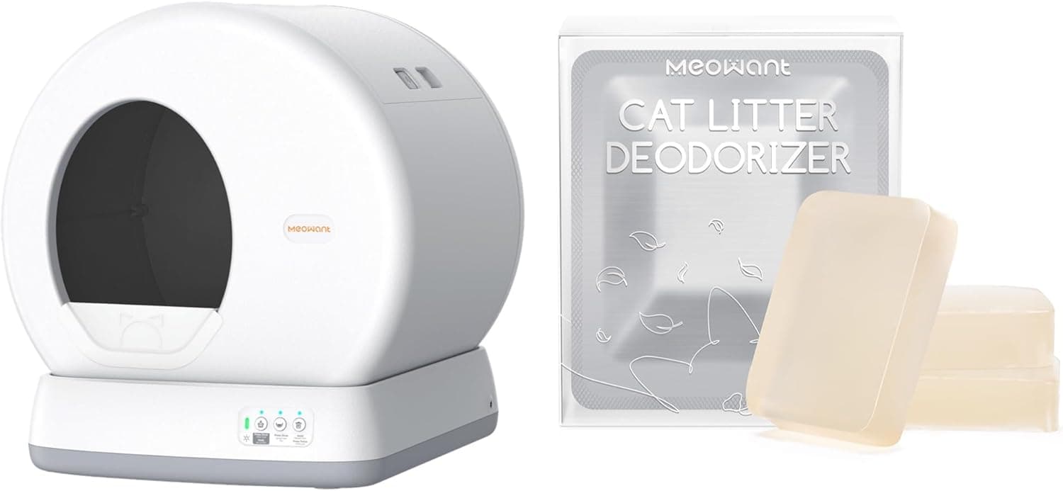 MeoWant Self-Cleaning Cat Litter Box - image 1