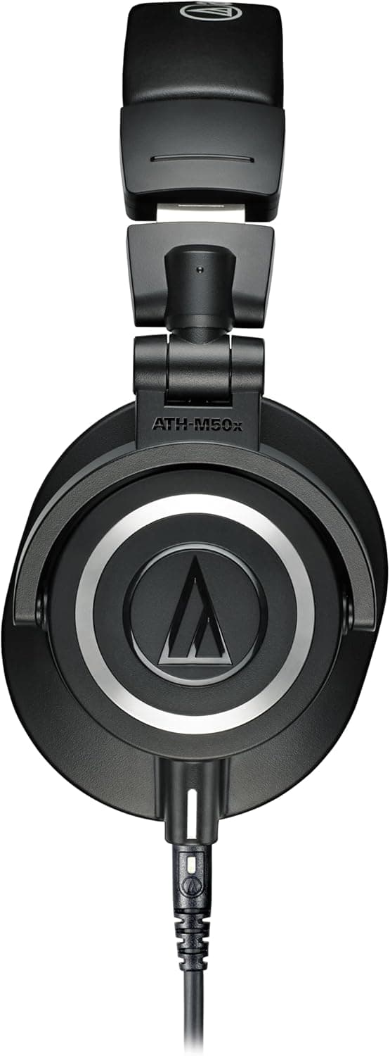 Audio-Technica ATH-M50x Professional Studio Monitor Headphones thumbnail 2