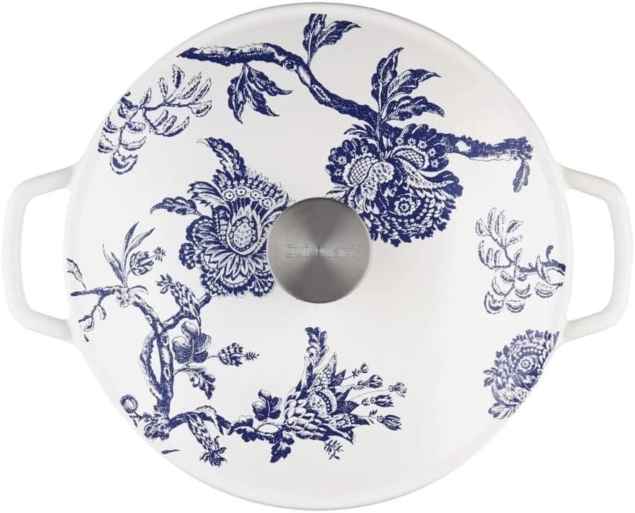 Cuisinart Caskata 5-Qt Round Enameled Cast Iron Dutch Oven thumbnail 2