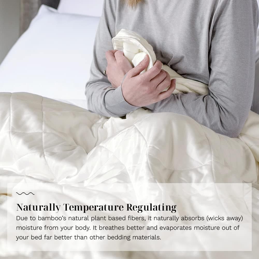 Luxome Lightweight Bamboo Blanket thumbnail 5