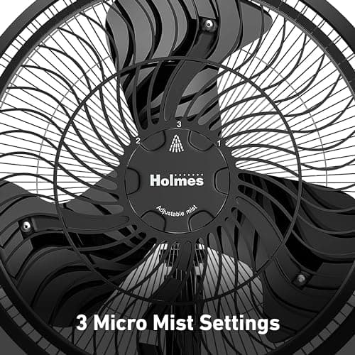 Hurricane Outdoor Stand Misting Fan with Hose Connection thumbnail 4