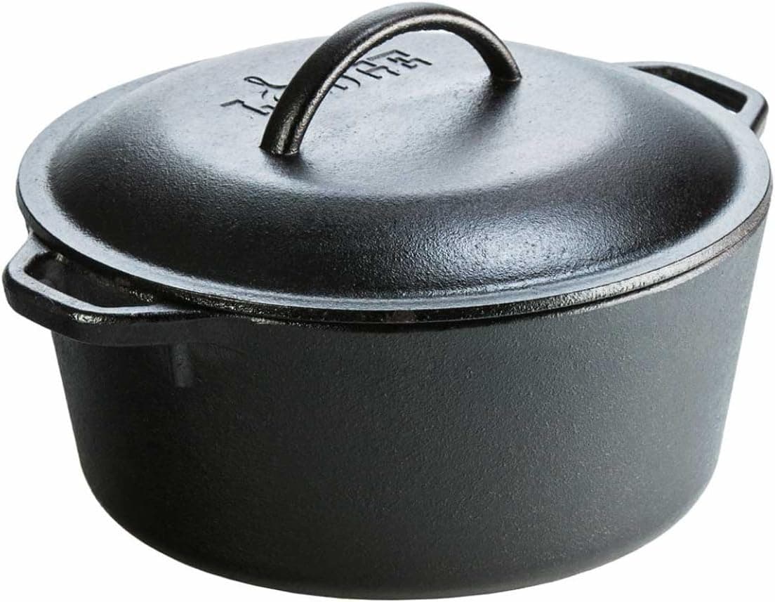 Lodge Cast Iron Dutch Oven L8DOL3 5-Qt - image 1