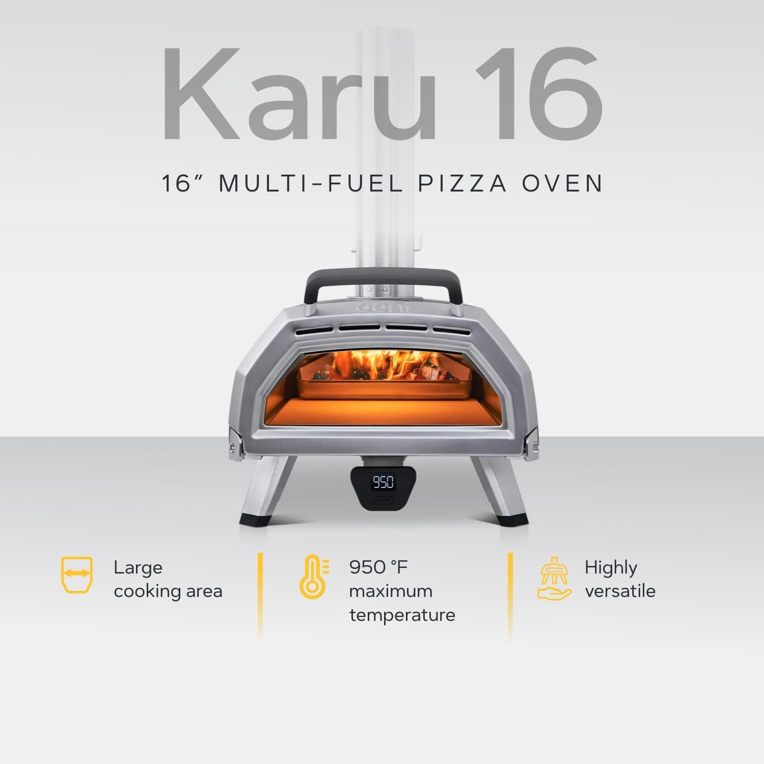 Ooni Karu 16 Multi-Fuel Pizza Oven thumbnail 2